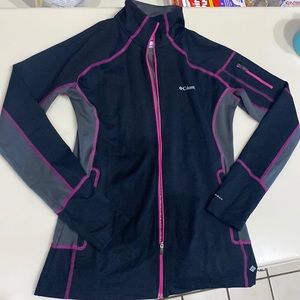 Womens Columbia size small Omni heat reflective light weight full zip